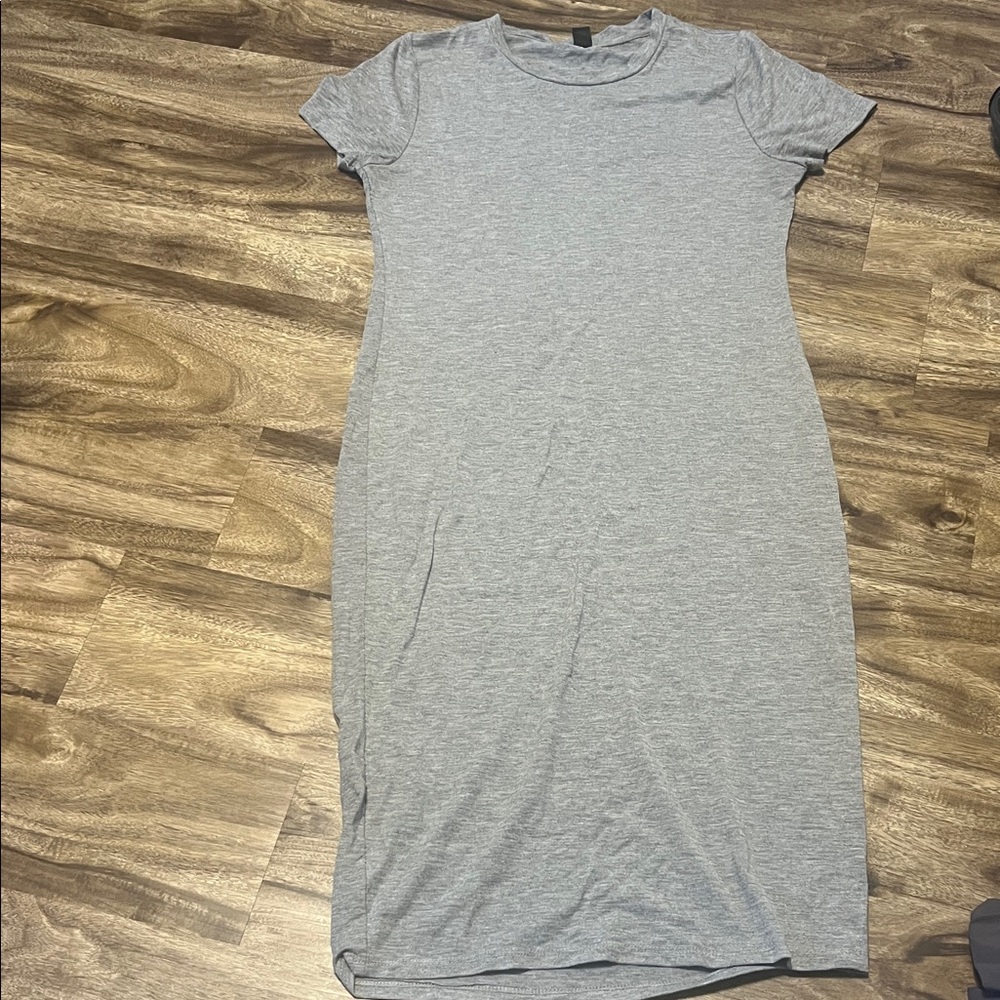 Windsor Gray Midi Dress
